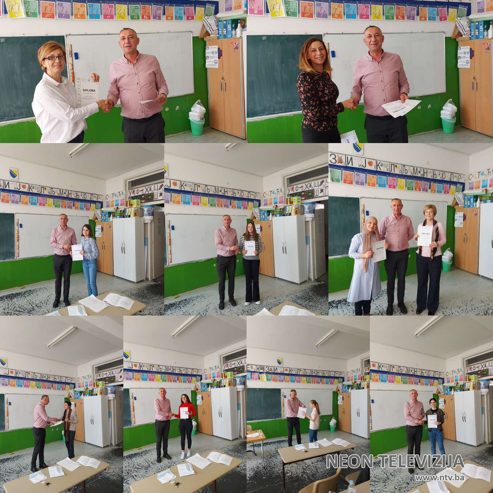 U JU OŠ “Rainci Gornji” održano je takmičenje iz bosanskog, hrvatskog